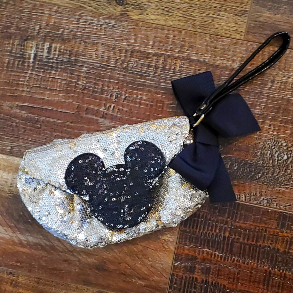 Disney Mickey Sequin Wristlet